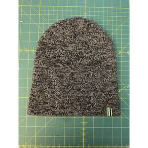 Smartwool Unisex Merino Wool Blend Beanie Knit Hat Heather Dark Gray